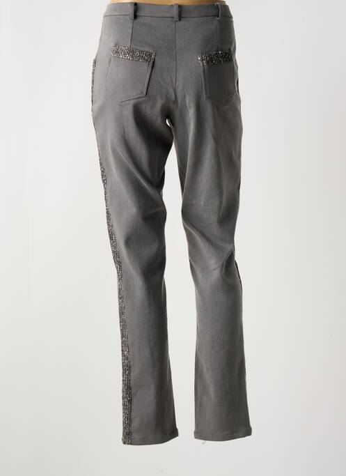 Pantalon slim gris MERI & ESCA pour femme