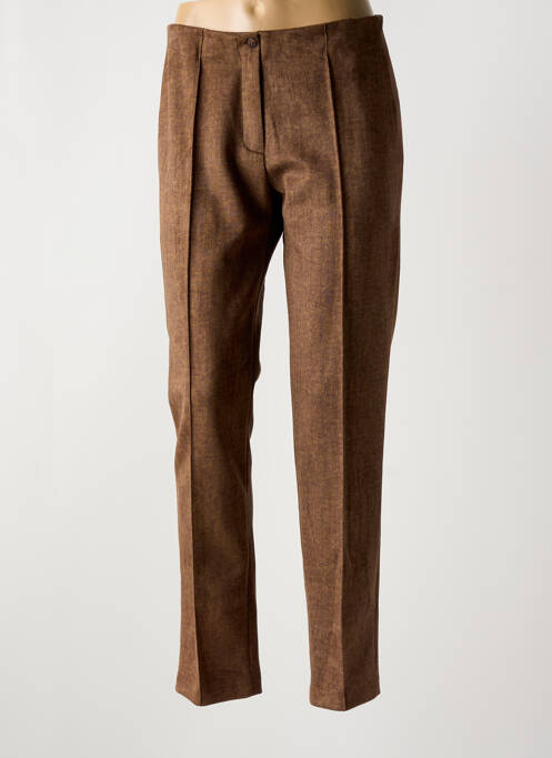 Pantalon slim marron MERI & ESCA pour femme