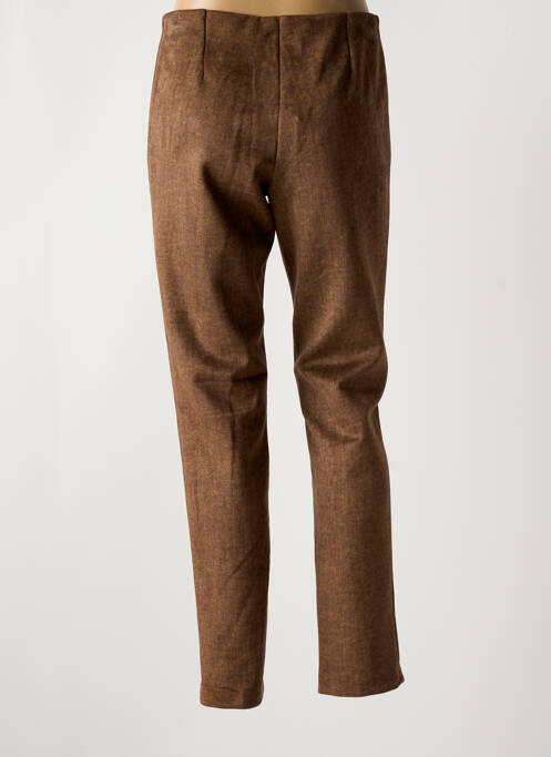 Pantalon slim marron MERI & ESCA pour femme