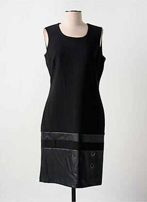 Robe mi-longue sans manche sans manche noir GREGORY PAT femme