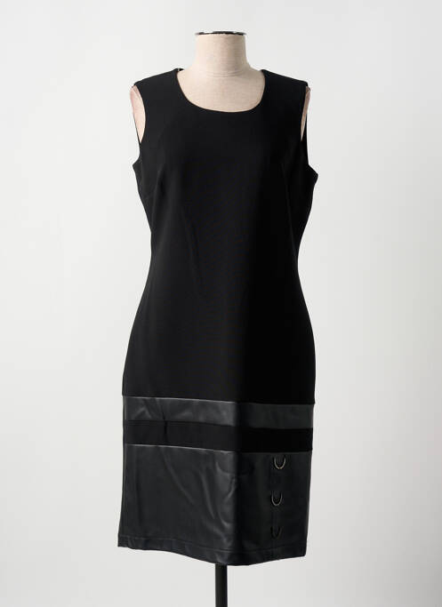 Robe mi-longue noir GREGORY PAT femme