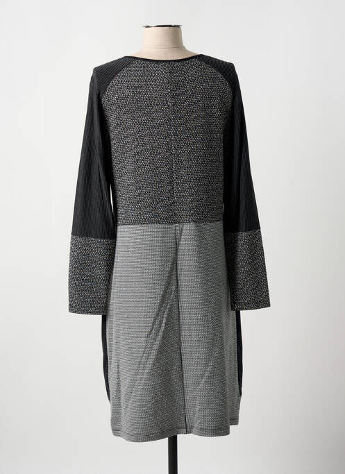 Robe mi-longue noir GUY DUBOUIS pour femme