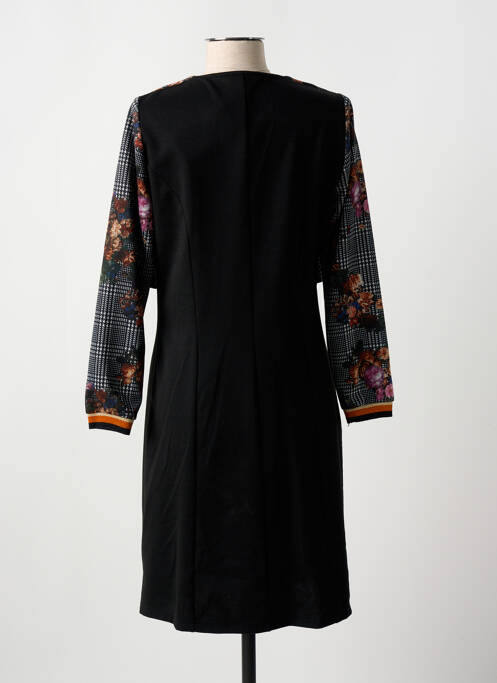 Robe mi-longue noir GUY DUBOUIS pour femme