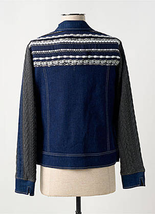 Veste casual poches bleu GREGORY PAT femme