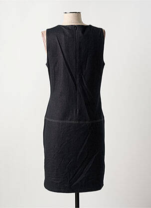 Robe mi-longue sans manche sans manche noir GUY DUBOUIS femme