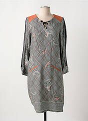 Robe mi-longue orange GREGORY PAT pour femme seconde vue