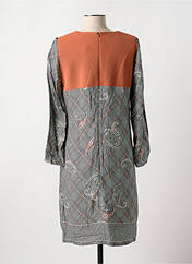 Robe mi-longue orange GREGORY PAT pour femme seconde vue