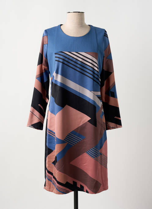 Robe mi-longue bleu GREGORY PAT pour femme