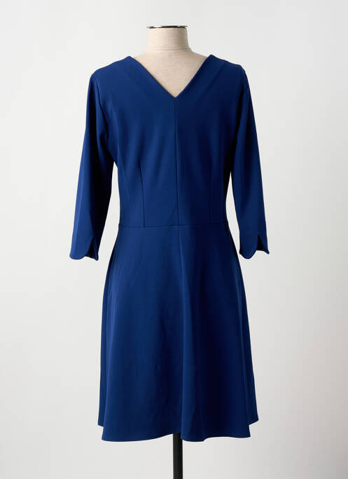 Robe mi-longue bleu GUY DUBOUIS pour femme