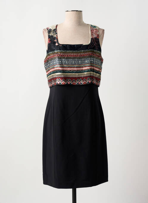 Robe mi-longue noir GREGORY PAT pour femme