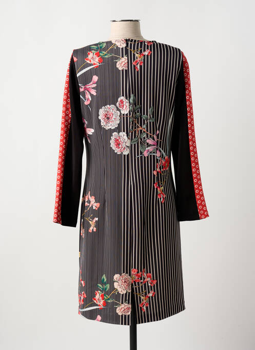 Robe mi-longue noir GUY DUBOUIS pour femme