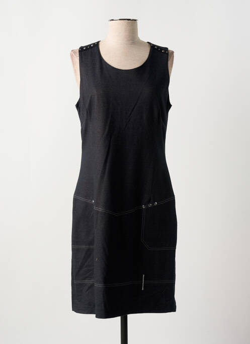 Robe mi-longue noir GUY DUBOUIS pour femme