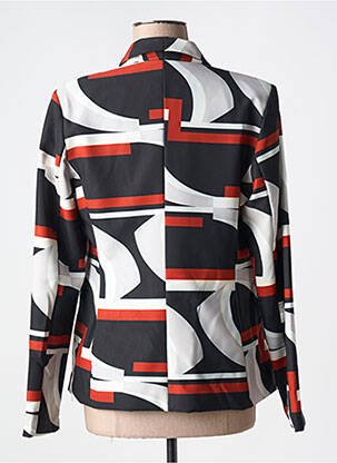 Blazer col châle noir COULEURS DU TEMPS femme