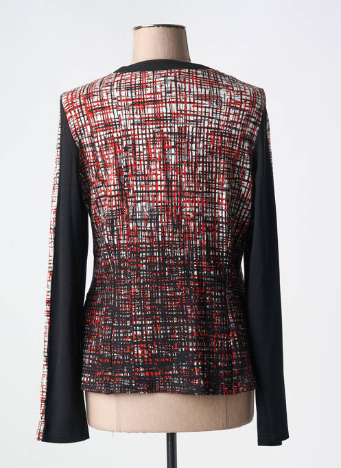 Gilet manches longues fermeture boutonnée sur le devant noir GUY DUBOUIS femme