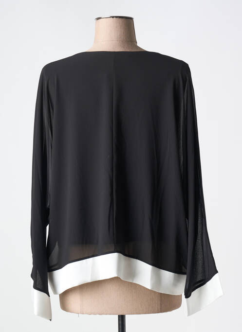 Blouse noir COULEURS DU TEMPS pour femme