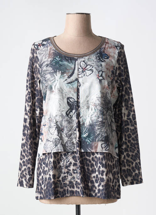 Top gris GUY DUBOUIS pour femme