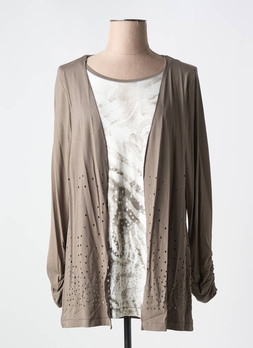 Twin-set beige GUY DUBOUIS pour femme