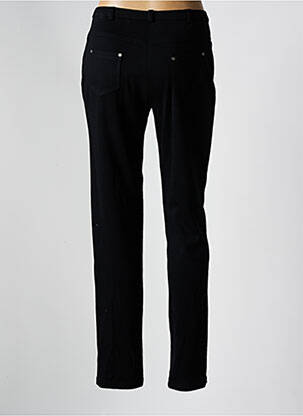 Pantalon slim stretch taille normale noir GUY DUBOUIS femme