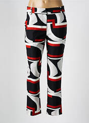 Pantalon chino noir COULEURS DU TEMPS pour femme seconde vue