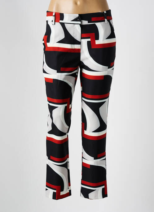 Pantalon chino noir COULEURS DU TEMPS pour femme