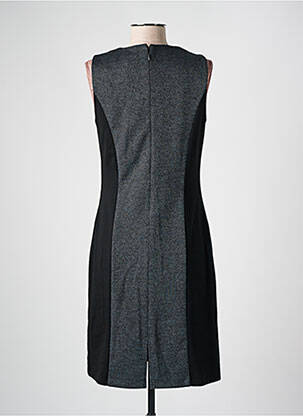 Robe mi-longue sans manche sans manche noir GUY DUBOUIS femme