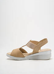 Sandales/Nu pieds beige BAERCHI pour femme seconde vue