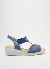 Sandales/Nu pieds bleu BAERCHI pour femme seconde vue