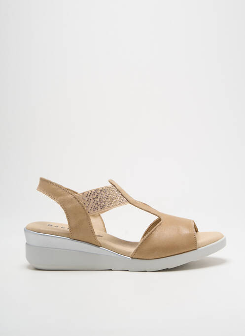 Sandales/Nu pieds beige BAERCHI pour femme