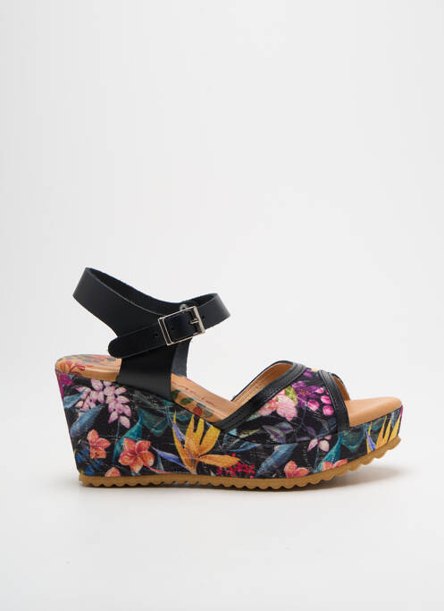 Sandales/Nu pieds noir KADANCIA pour femme