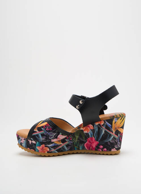 Sandales/Nu pieds noir KADANCIA pour femme