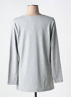 T-shirt manches longues manches longues gris MERI & ESCA femme