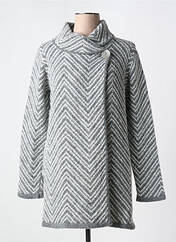 Gilet manches longues gris MERI & ESCA pour femme seconde vue