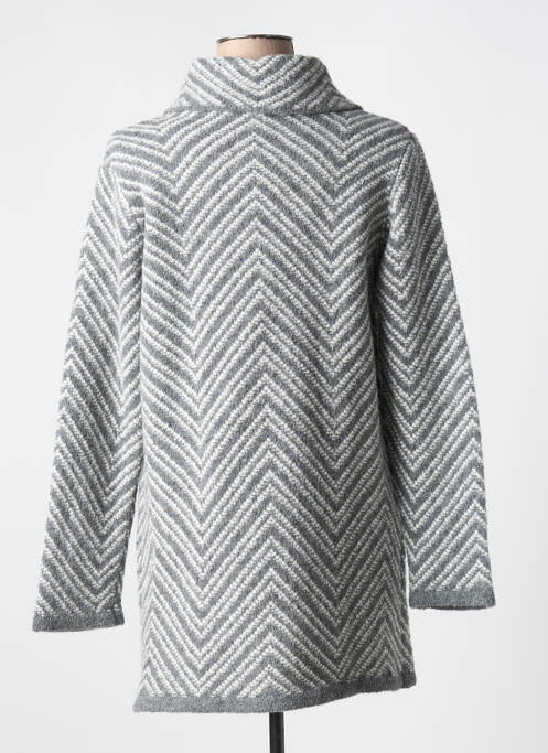 Gilet manches longues gris MERI & ESCA pour femme