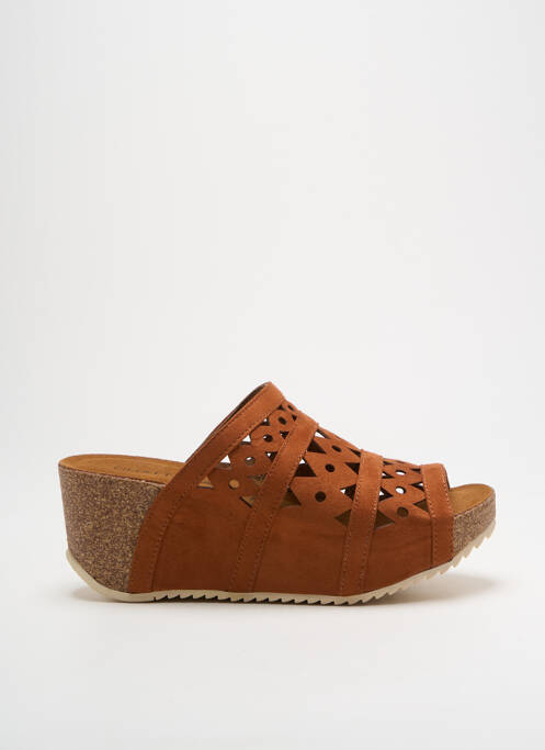 Mules/Sabots marron CHATTAWAK pour femme