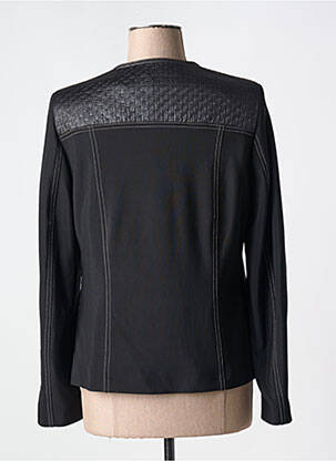Veste casual epaulette noir GUY DUBOUIS femme
