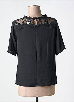 Top coupe fluide manches courtes noir MERI & ESCA femme