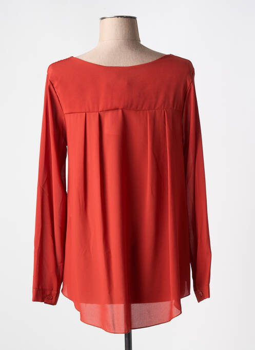 Blouse orange COULEURS DU TEMPS femme