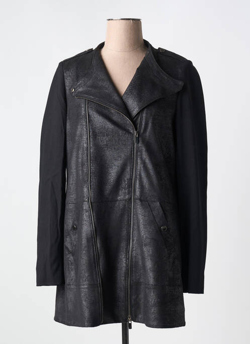 Manteau long noir MERI & ESCA pour femme
