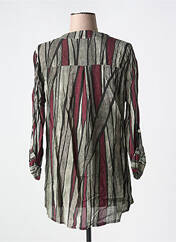 Tunique manches longues vert COULEURS DU TEMPS pour femme seconde vue