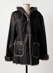 Manteau court noir GUY DUBOUIS pour femme seconde vue