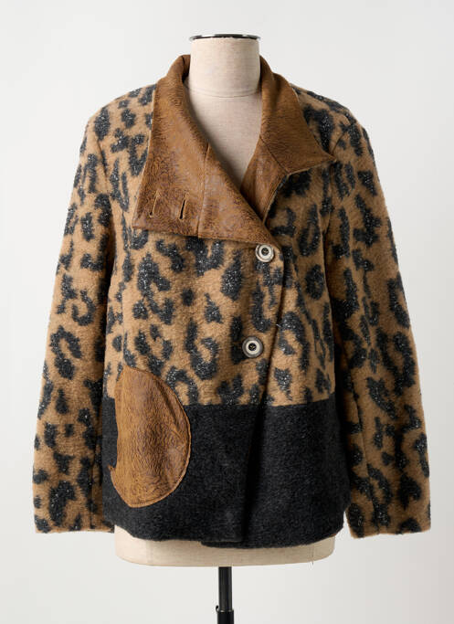 Veste casual marron GUY DUBOUIS pour femme