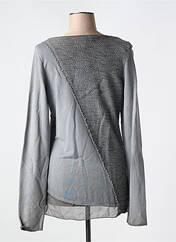 Pull tunique gris MERI & ESCA pour femme seconde vue