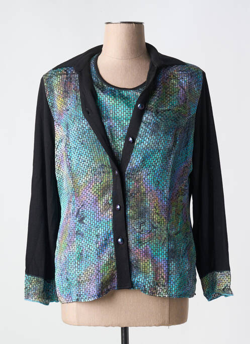 Twin-set bleu GUY DUBOUIS pour femme