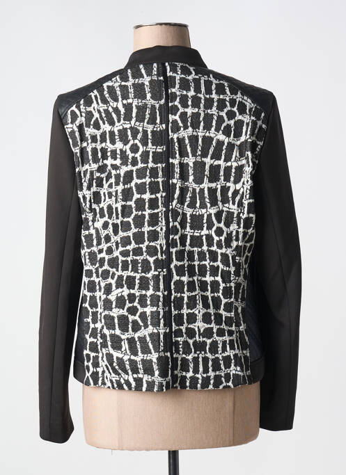 Veste casual noir FRANCE RIVOIRE pour femme