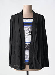Top stretch manches longues noir GUY DUBOUIS femme