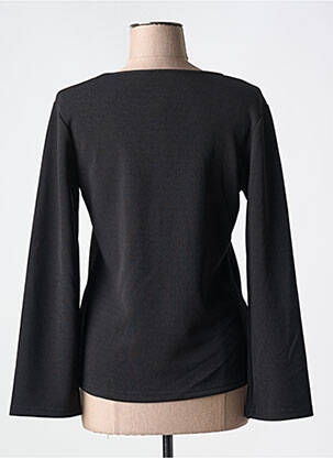 Top stretch manches longues noir GUY DUBOUIS femme