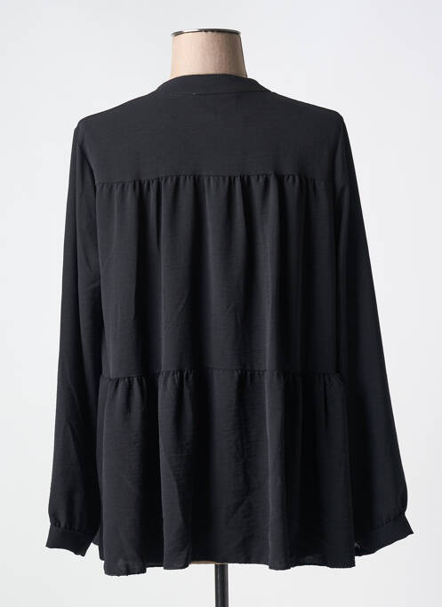 Blouse noir COULEURS DU TEMPS pour femme