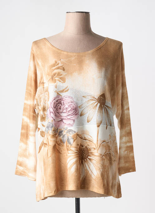 Top beige COULEURS DU TEMPS pour femme