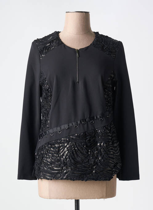 Top noir GUY DUBOUIS pour femme