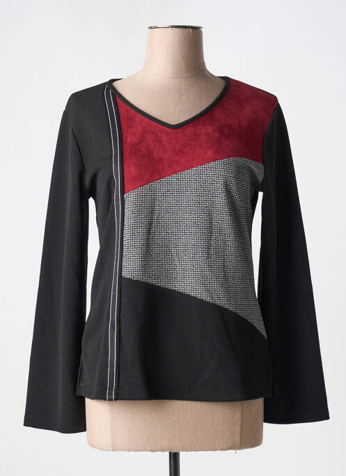 Top noir GUY DUBOUIS pour femme